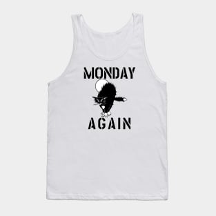 MONDAY AGAIN CAT Tank Top